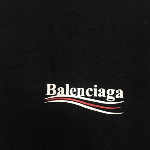 balenciaga campaign logo tee